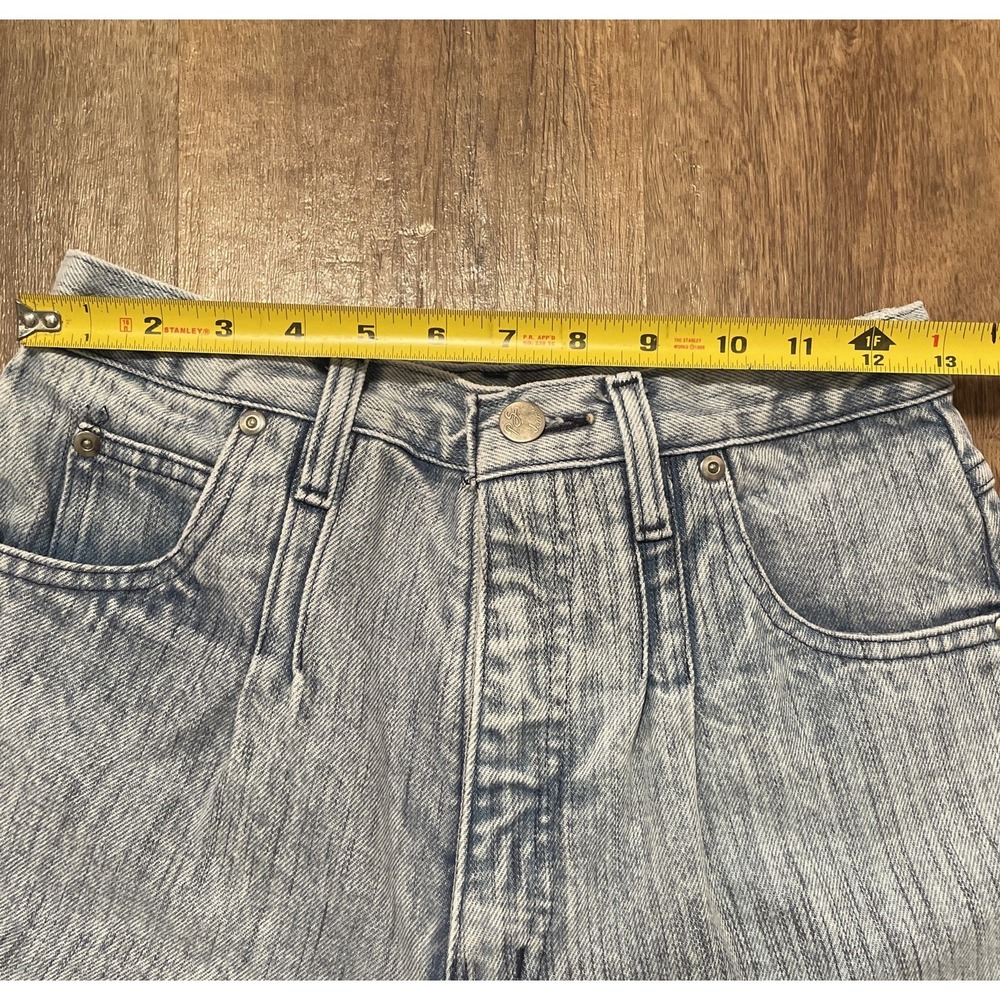Vintage Cowgirl Panhandle Slim Jeans Womens Size 11/12 Light Denim Made in USA - Picture 7 of 9